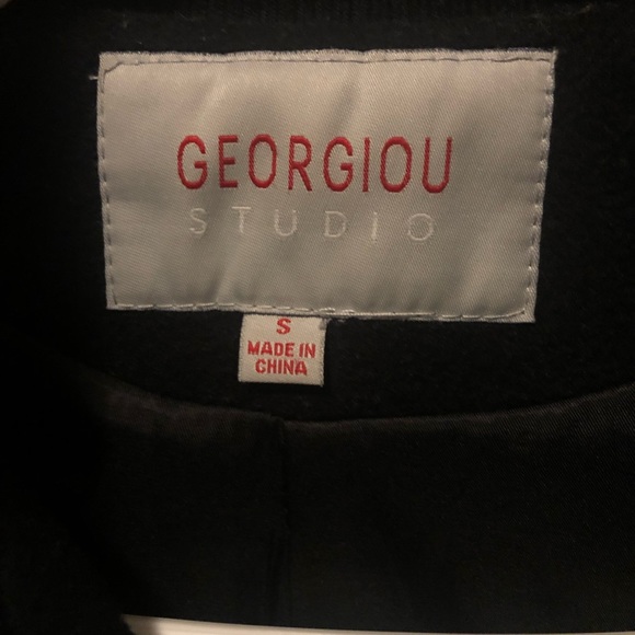 Ladies Black wool jacket - Picture 6 of 6